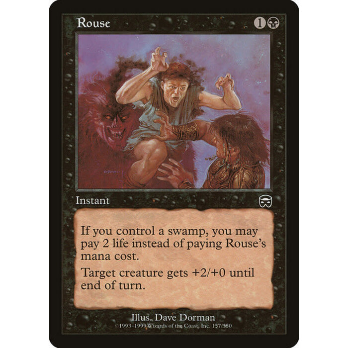 Magic: The Gathering Rouse (157) Moderately Played