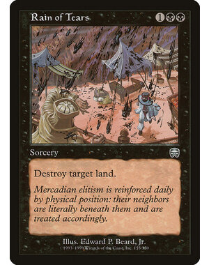 Magic: The Gathering Rain of Tears (155) Moderately Played