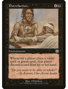 Magic: The Gathering Putrefaction (153) Lightly Played