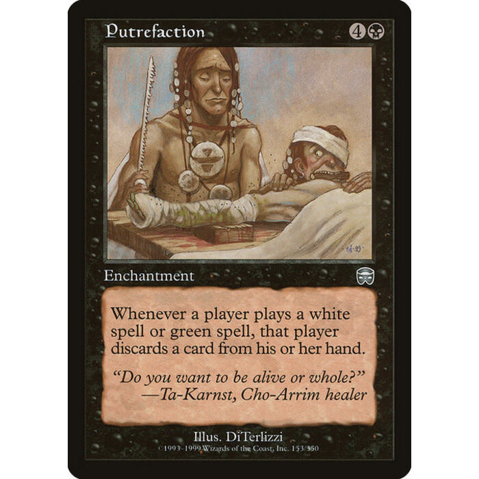 Magic: The Gathering Putrefaction (153) Lightly Played