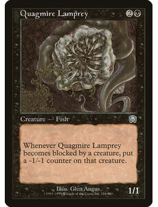 Magic: The Gathering Quagmire Lamprey (154) Moderately Played