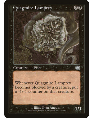 Magic: The Gathering Quagmire Lamprey (154) Moderately Played