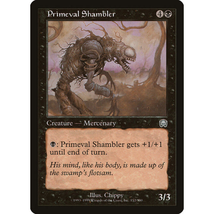 Magic: The Gathering Primeval Shambler (152) Lightly Played