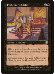 Magic: The Gathering Pretender's Claim (151) Heavily Played