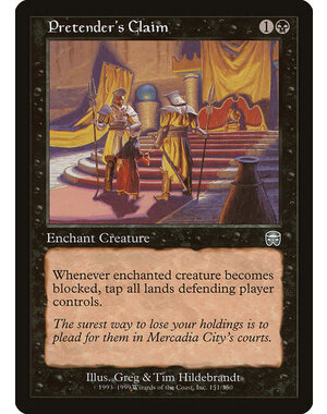 Magic: The Gathering Pretender's Claim (151) Lightly Played