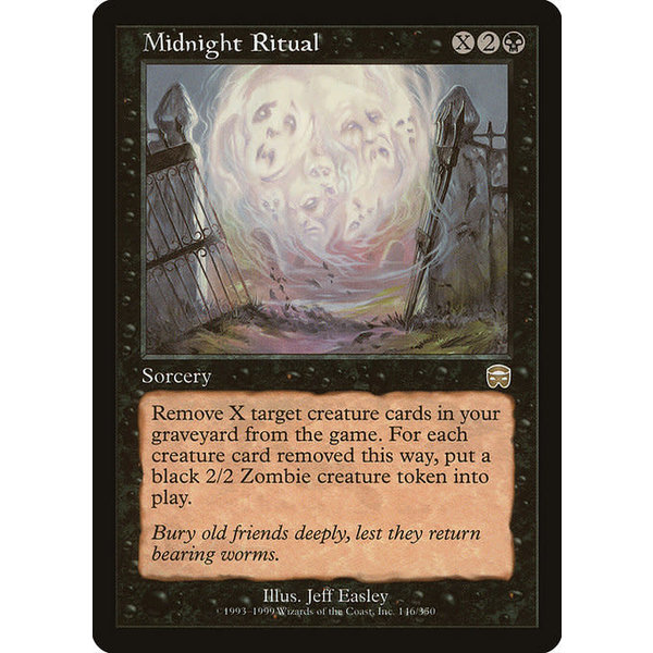 Magic: The Gathering Midnight Ritual (146) Moderately Played