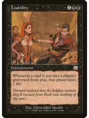 Magic: The Gathering Liability (144) Lightly Played