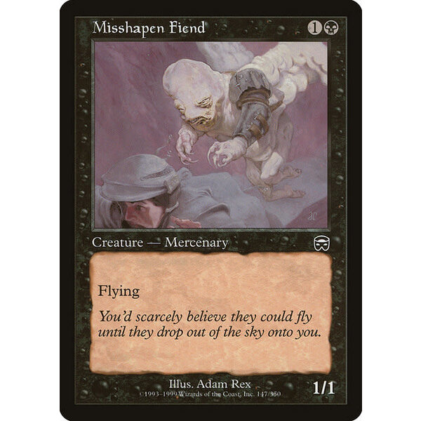 Magic: The Gathering Misshapen Fiend (147) Lightly Played