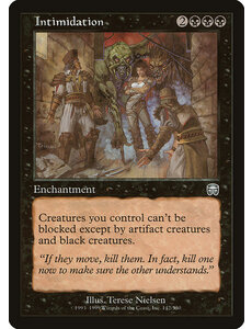 Magic: The Gathering Intimidation (142) Lightly Played