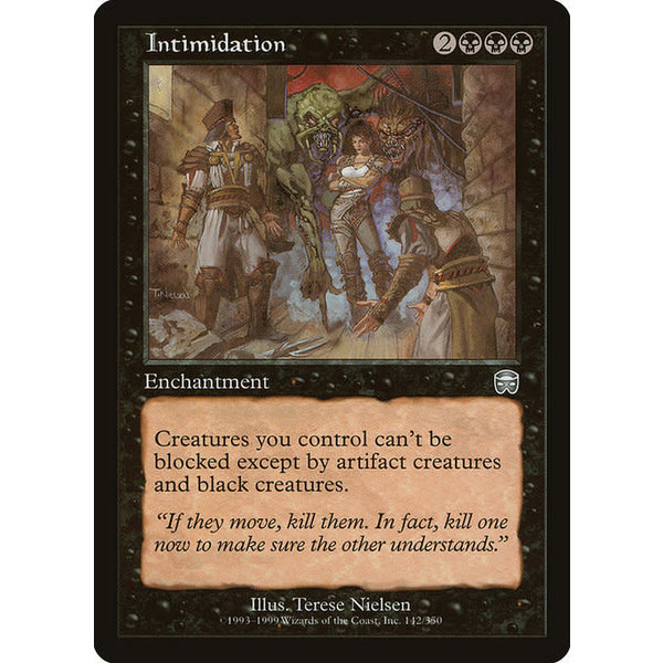 Magic: The Gathering Intimidation (142) Lightly Played