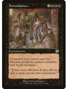 Magic: The Gathering Intimidation (142) Moderately Played