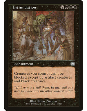 Magic: The Gathering Intimidation (142) Moderately Played