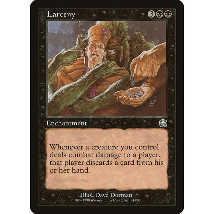 Magic: The Gathering Larceny (143) Lightly Played