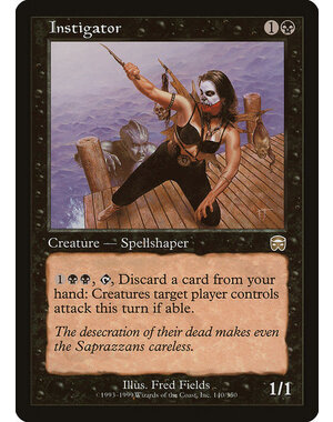 Magic: The Gathering Instigator (140) Moderately Played