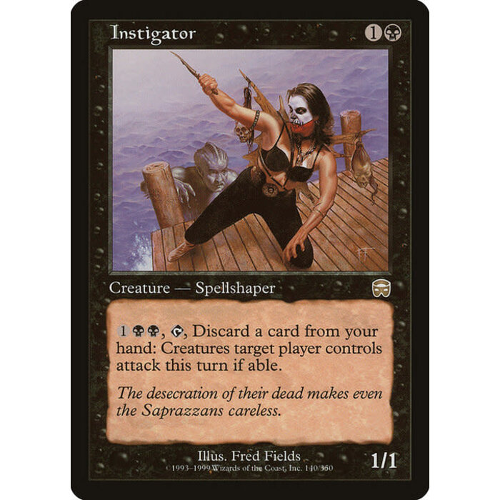 Magic: The Gathering Instigator (140) Moderately Played