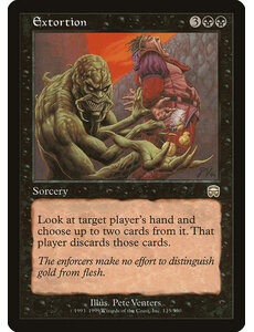 Magic: The Gathering Extortion (135) Lightly Played