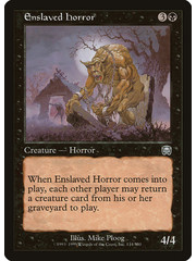 Magic: The Gathering Enslaved Horror (134) Lightly Played