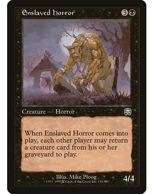 Magic: The Gathering Enslaved Horror (134) Lightly Played