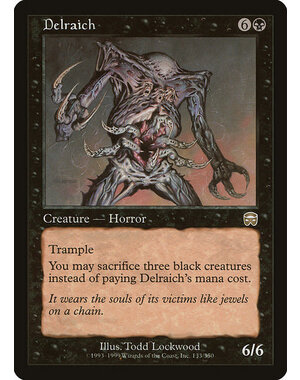 Magic: The Gathering Delraich (133) Moderately Played