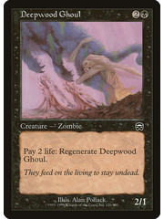 Magic: The Gathering Deepwood Ghoul (131) Moderately Played