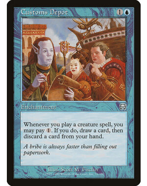 Magic: The Gathering Customs Depot (071) Lightly Played