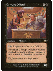 Magic: The Gathering Corrupt Official (128) Lightly Played
