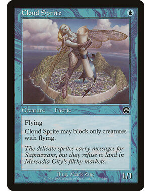 Magic: The Gathering Cloud Sprite (067) Moderately Played