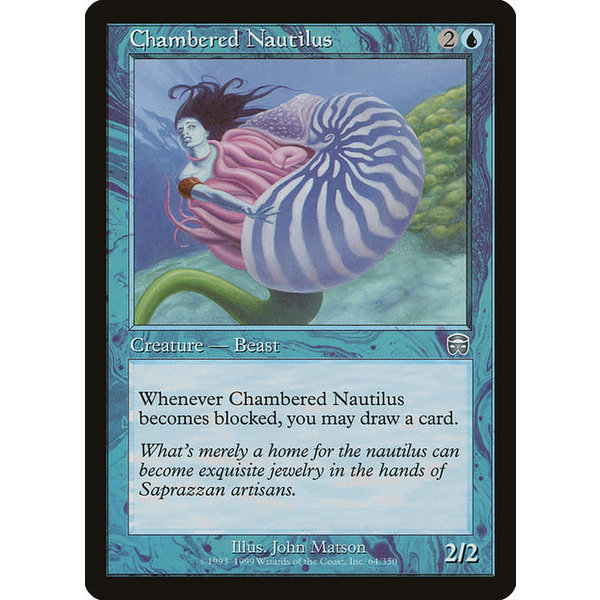 Magic: The Gathering Chambered Nautilus (064) Lightly Played