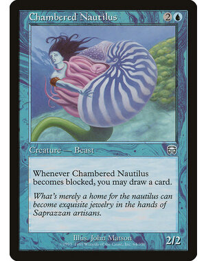 Magic: The Gathering Chambered Nautilus (064) Moderately Played