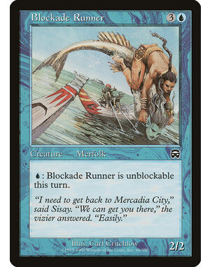 Magic: The Gathering Blockade Runner (060) Lightly Played