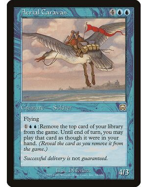 Magic: The Gathering Aerial Caravan (058) Lightly Played