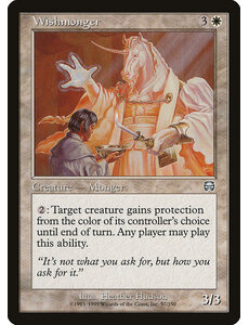 Magic: The Gathering Wishmonger (057) Heavily Played