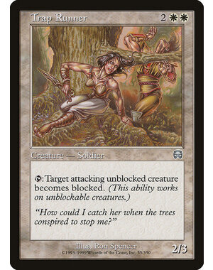 Magic: The Gathering Trap Runner (055) Moderately Played