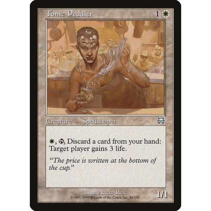 Magic: The Gathering Tonic Peddler (054) Moderately Played