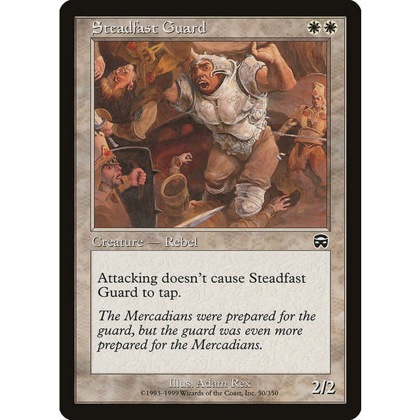Magic: The Gathering Steadfast Guard (050) Moderately Played