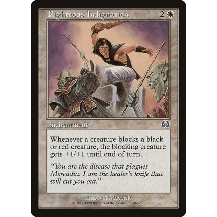 Magic: The Gathering Righteous Indignation (046) Lightly Played