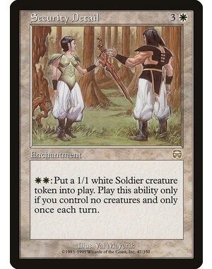 Magic: The Gathering Security Detail (047) Lightly Played
