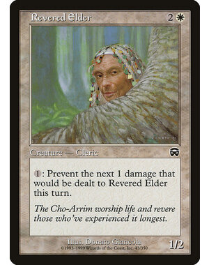 Magic: The Gathering Revered Elder (043) Lightly Played