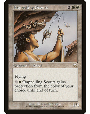 Magic: The Gathering Rappelling Scouts (041) Moderately Played