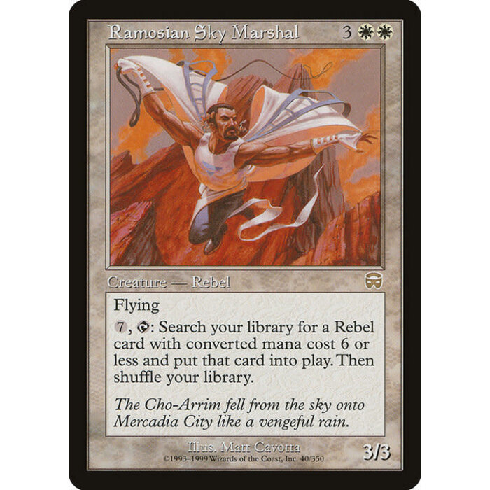 Magic: The Gathering Ramosian Sky Marshal (040) Lightly Played