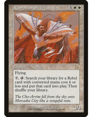 Magic: The Gathering Ramosian Sky Marshal (040) Moderately Played