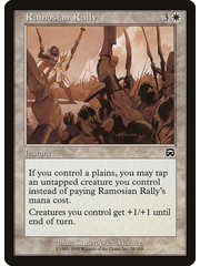 Magic: The Gathering Ramosian Rally (038) Moderately Played
