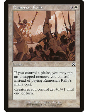 Magic: The Gathering Ramosian Rally (038) Lightly Played