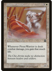 Magic: The Gathering Pious Warrior (034) Lightly Played