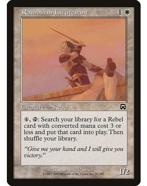 Magic: The Gathering Ramosian Lieutenant (037) Moderately Played