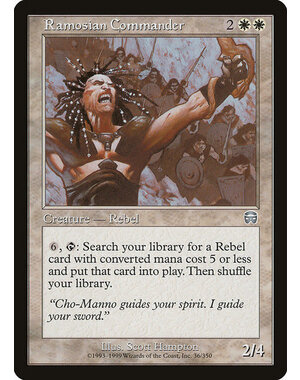 Magic: The Gathering Ramosian Commander (036) Lightly Played
