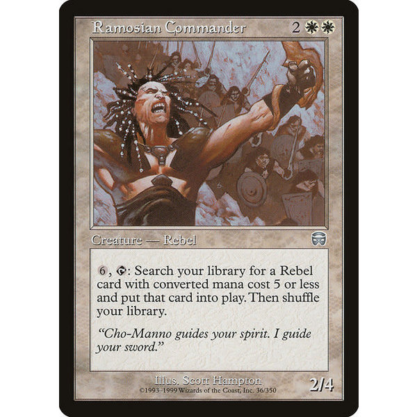 Magic: The Gathering Ramosian Commander (036) Moderately Played