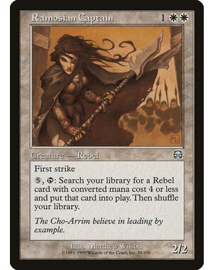 Magic: The Gathering Ramosian Captain (035) Lightly Played