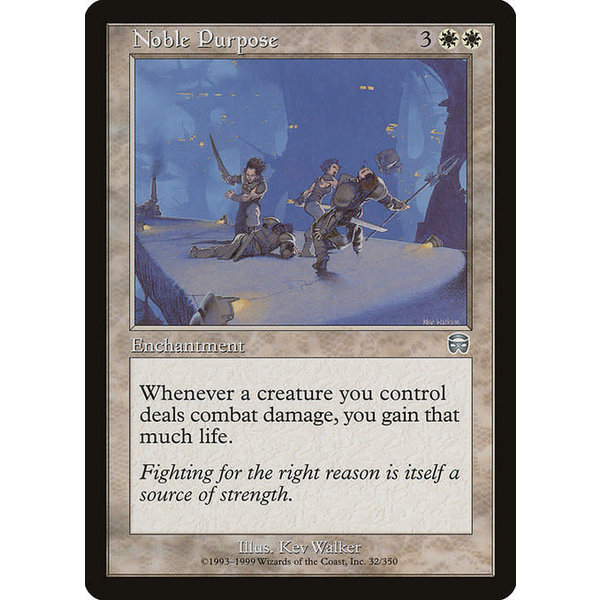 Magic: The Gathering Noble Purpose (032) Lightly Played