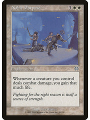 Magic: The Gathering Noble Purpose (032) Moderately Played